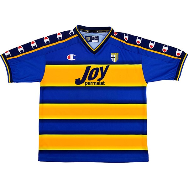 Tailandia Camiseta Parma Champion 1ª Kit Retro 2001 2002 Amarillo